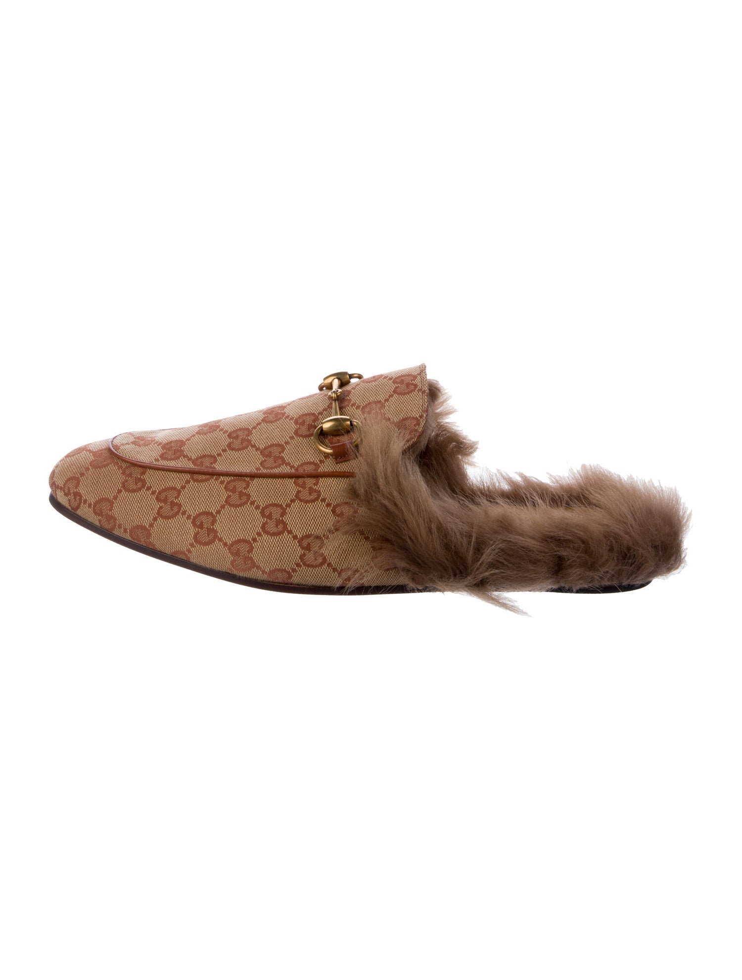 Gucci GG Canvas Canvas Slippers